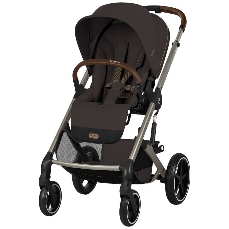 Poussette citadine Balios S 2026 avec nacelle pliable Chocolate Brown Cybex Produit 6