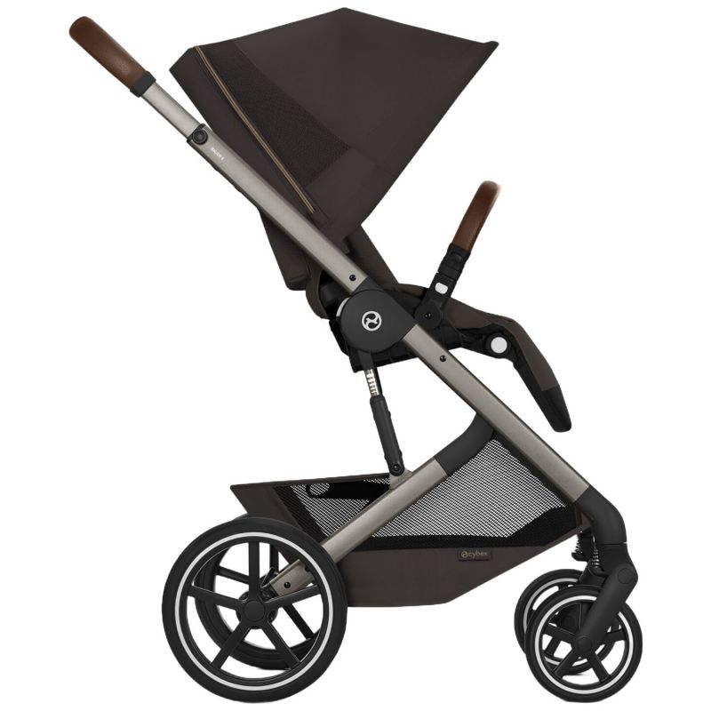 Poussette citadine Balios S 2026 avec nacelle pliable Chocolate Brown Cybex Produit 7