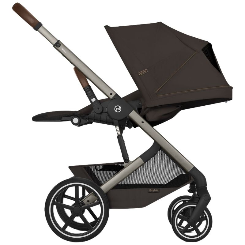Poussette citadine Balios S 2026 avec nacelle pliable Chocolate Brown Cybex Produit 8