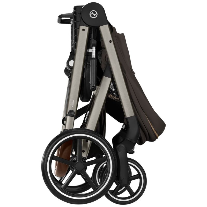Poussette citadine Balios S 2026 avec nacelle pliable Chocolate Brown Cybex Produit 9