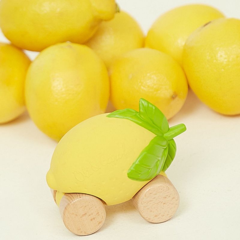 Voiture et jouet de dentition Lou citron Oli & Carol Produit 6
