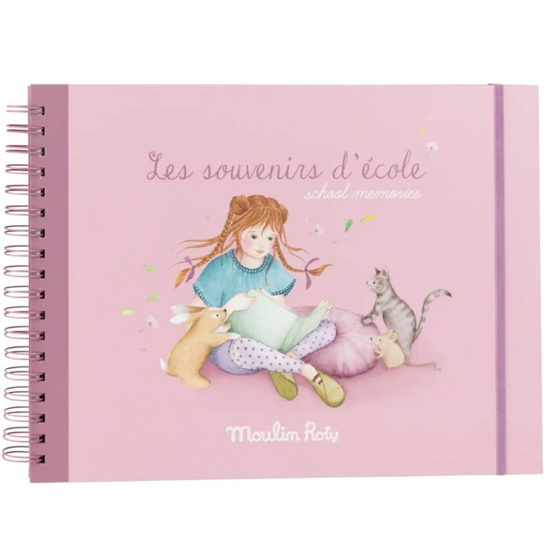 Album souvenirs d'école Les Rosalies (36 pages) Moulin Roty Produit 1