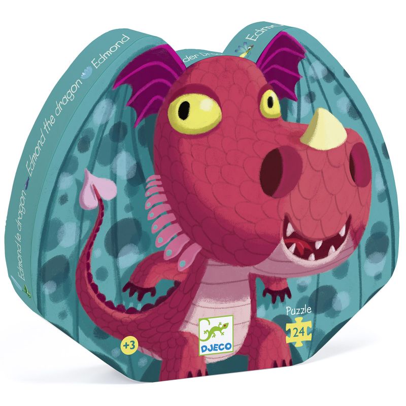 Puzzle Edmond le dragon (24 pièces) Djeco