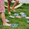 Planche d'équilibre avec ses 10 cartes de Yoga  par Observe Montessori