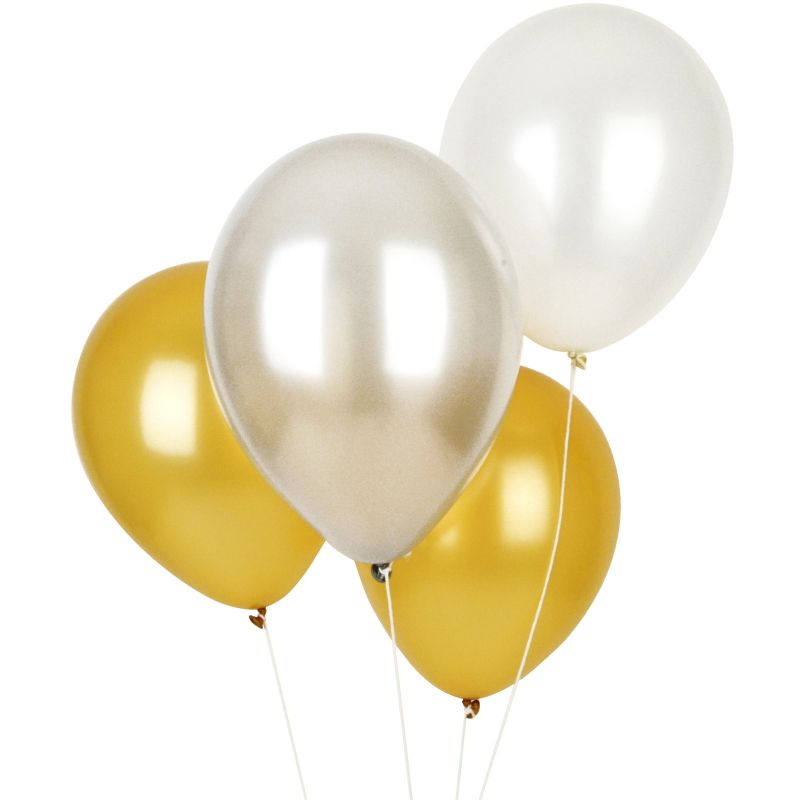 Ballons de baudruche mix metallic (10 pièces) My Little Day