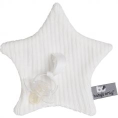 Attache sucette Sense blanc - Baby's Only