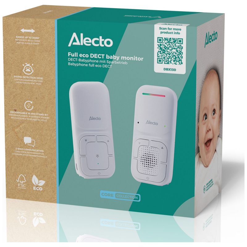 Babyphone DBX130 Full Eco Alecto Packaging 4