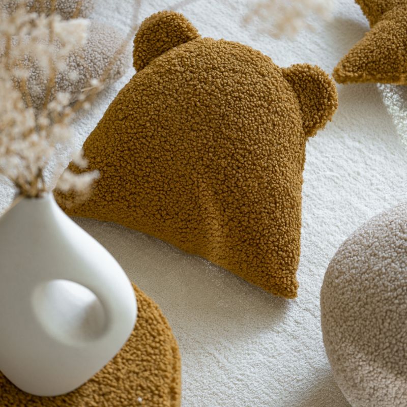 Coussin ours Maple molletonné Wigiwama Ambiance 5