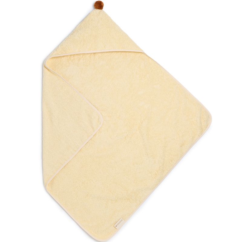 Cape de bain vanille So Cute (73 x 73 cm) Nobodinoz