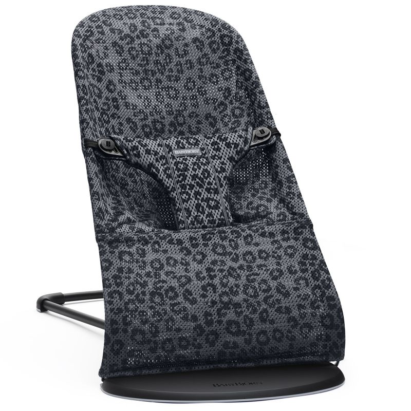 Transat Bliss en mesh Léopard anthracite BabyBjörn