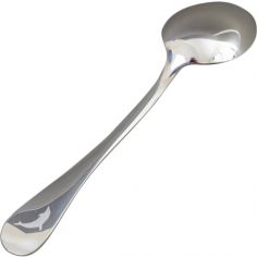 Cuillère dauphin en métal argenté (14 cm) - Aubry-Cadoret