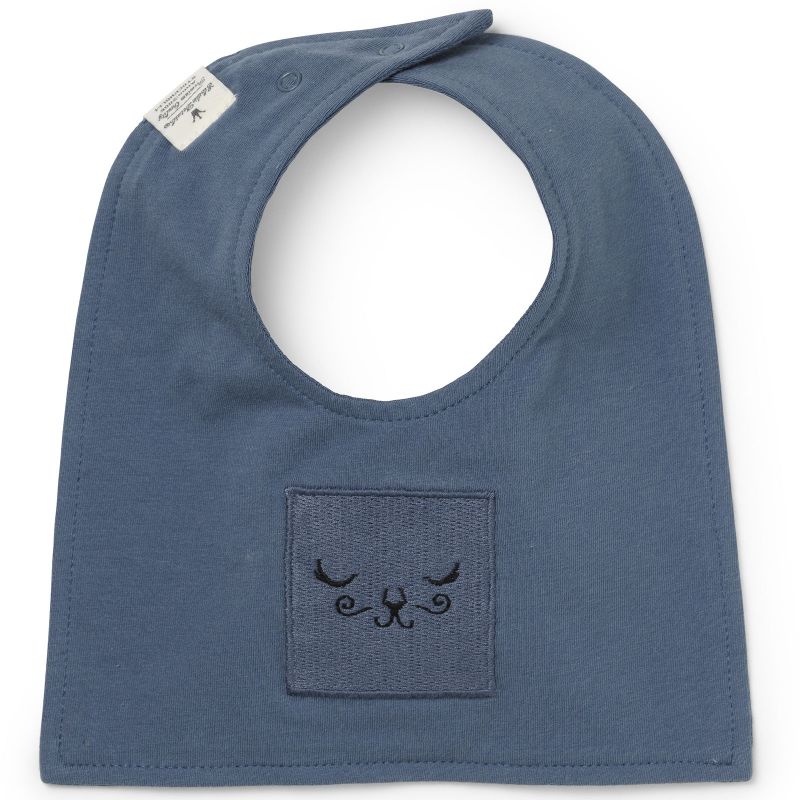 Bavoir à pression Tender Blue Elodie Details