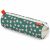 Variation Vert, rose, blanc du produit Trousse simple compartiment Green Joy de la marque Hello Hossy
