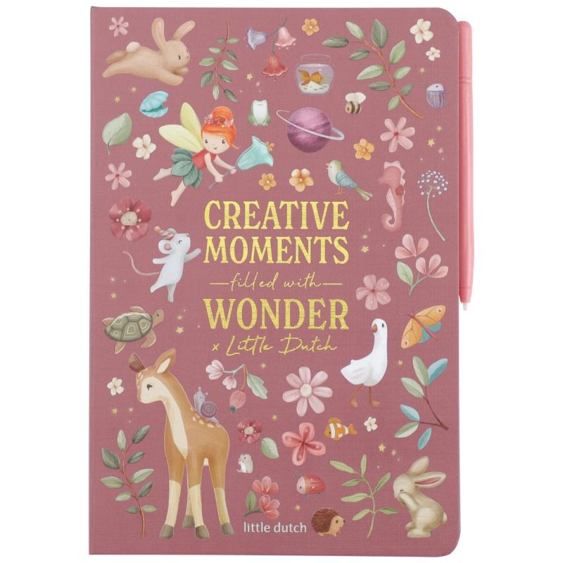 Tablette à dessin Fairy Garden Rose Little Dutch Produit 1