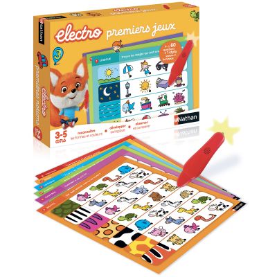 Jeu éducatif électronique Vintage Nathan 'Images Et Mots' (1981) - Occasion (non Fonctionnel à Vérifier)