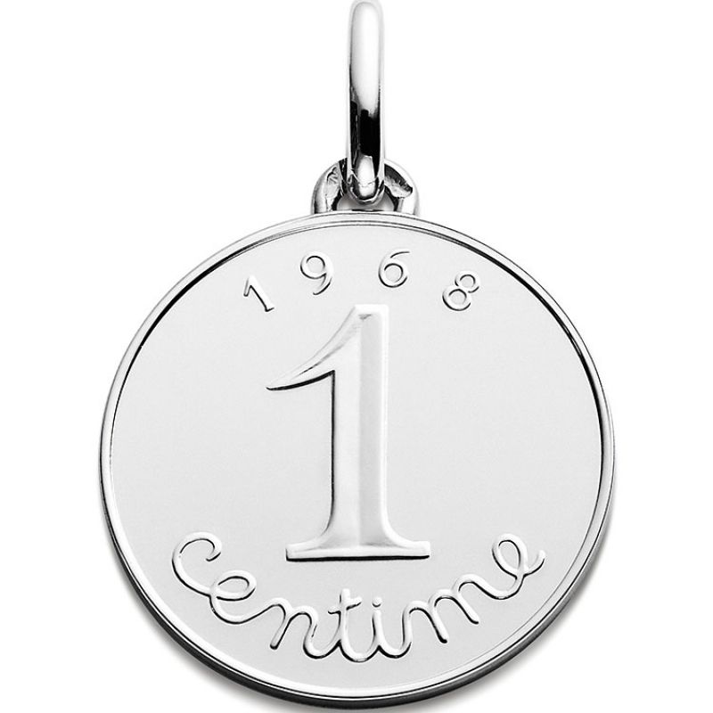 Médaille Centime épi 1968 (argent 925°) Monnaie de Paris