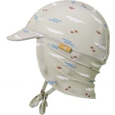 Casquette anti-UV protège nuque Croco (6-12 mois) - Fresk