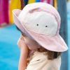 Chapeau anti-UV Camper Rose (1-2 ans)  par KI et LA