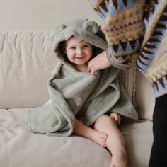 Poncho de bain Bear Moss (1-3 ans)