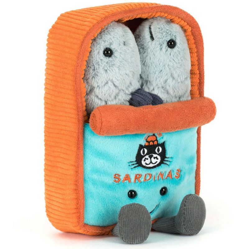Peluche Amuseable Boîte de Sardines (17 cm) Jellycat Produit 1