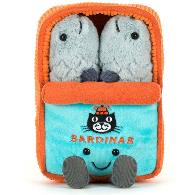 Peluche Amuseable Boîte de Sardines (17 cm) Jellycat Produit 2