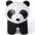 Variation Noir, blanc du produit Luca le Panda Les Animaux Musicaux de la marque Little Big Friends