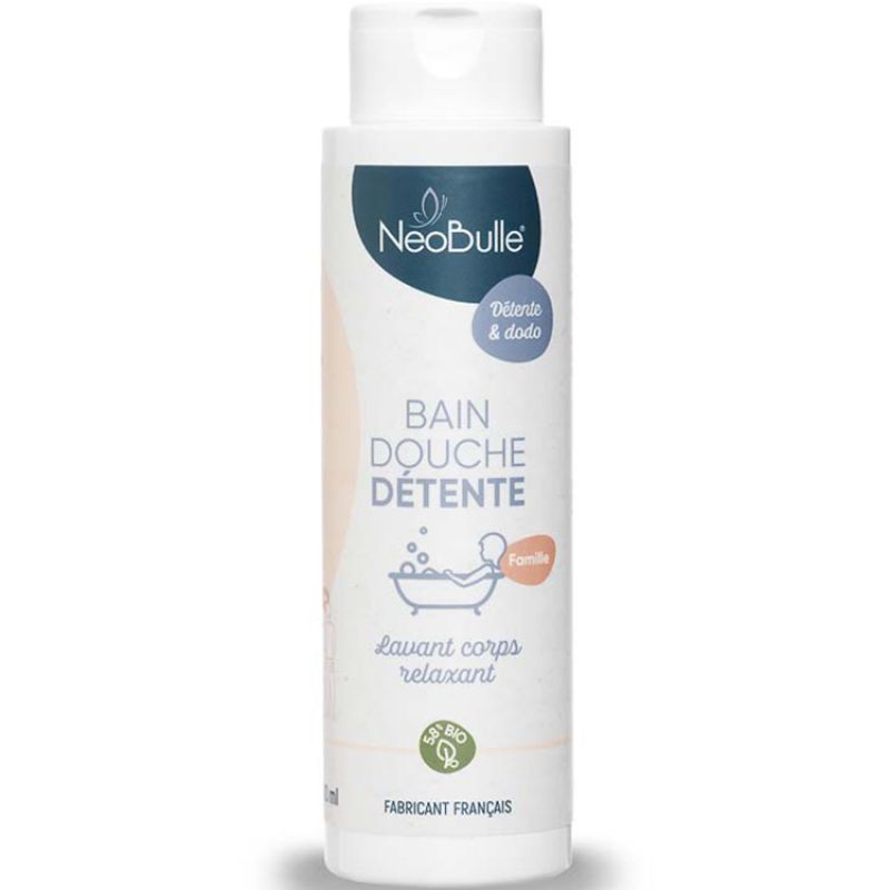 Gel douche et bain Détente à la fleur d'oranger bio (400 ml) NéoBulle