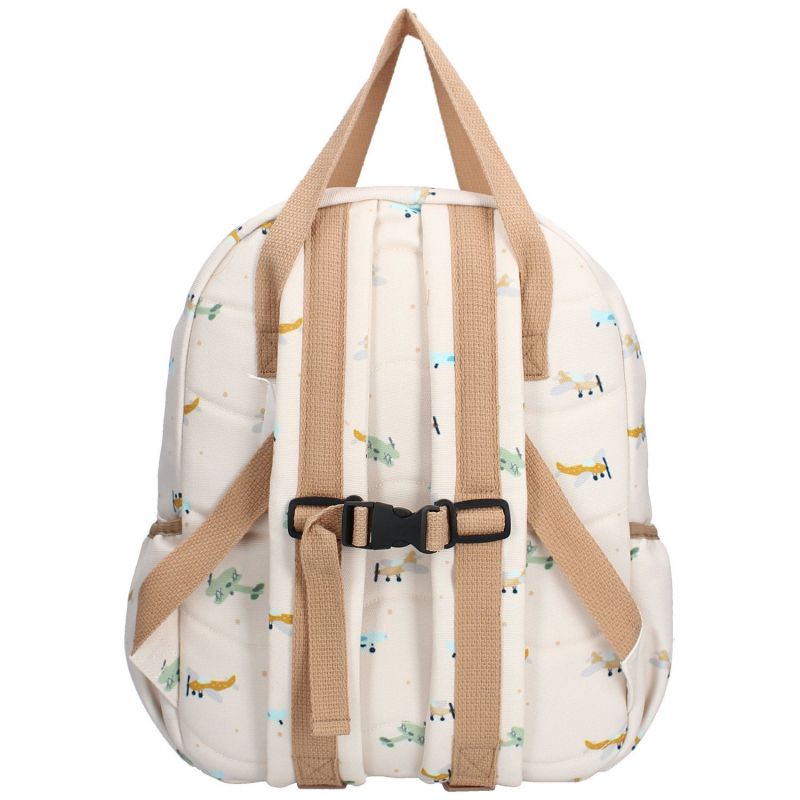 Sac à dos enfant à anses Avions écru (36 cm) Kidzroom Produit 3