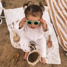 Lunettes de soleil Delight Vert sauge (9-24 mois)