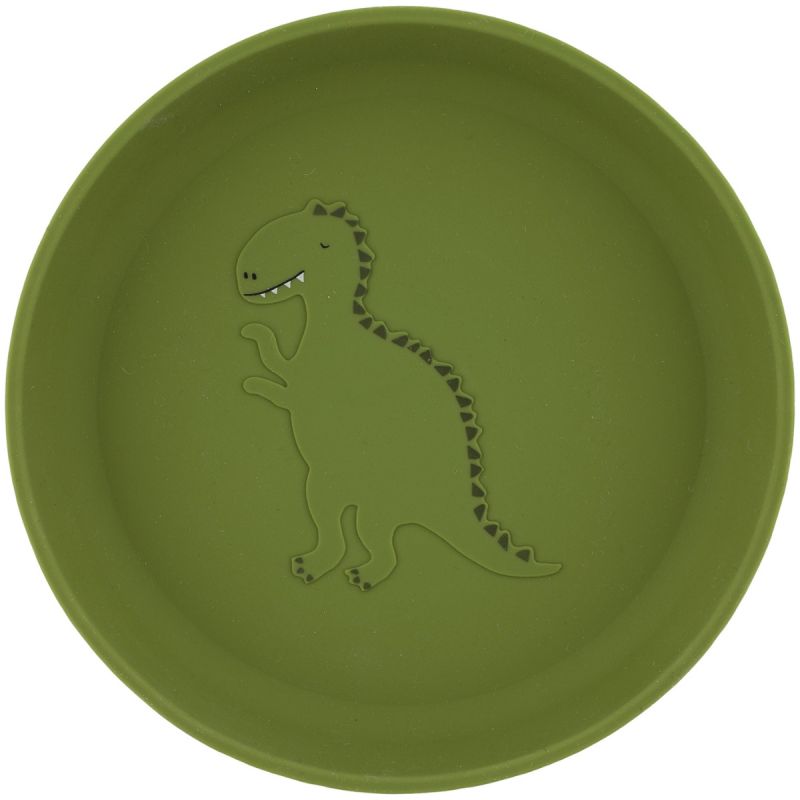 Assiette plate en silicone Mr. Dino Trixie