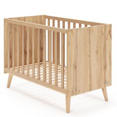 Lit bébé évolutif Martha finition chêne (120 x 60 cm) - Micuna
