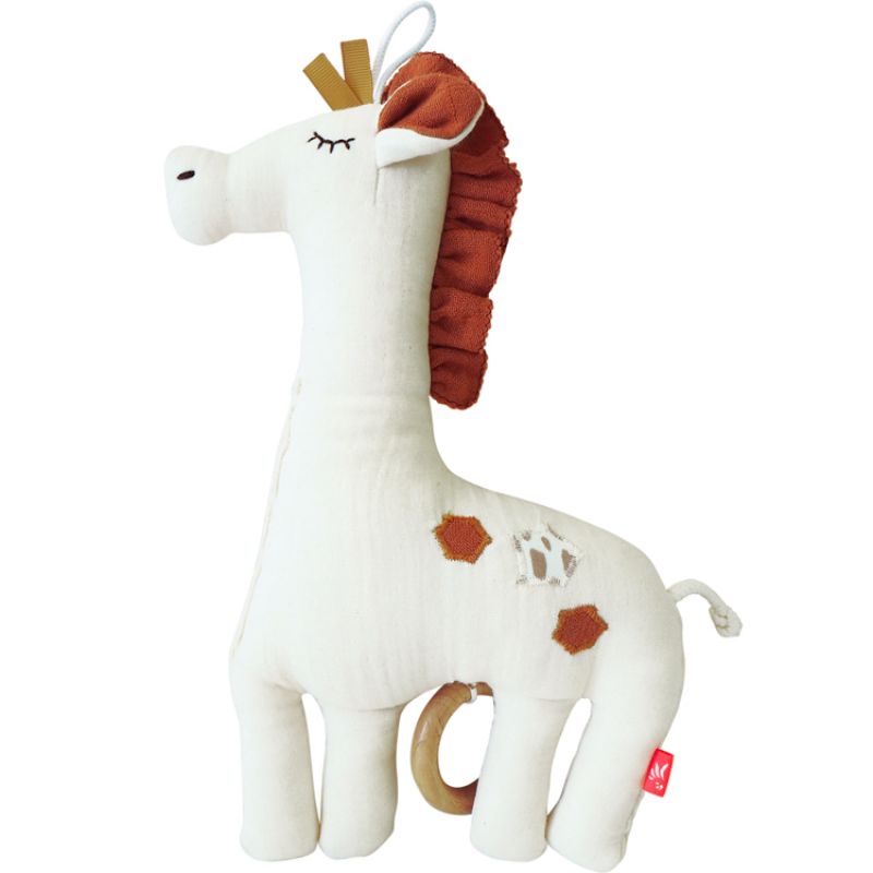 Peluche Girafe musicale (32 cm) Kikadu