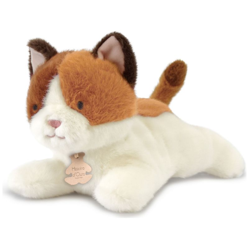 Peluche LES P'TITS RELAX Chat (22 cm) Histoire d'Ours Produit 1