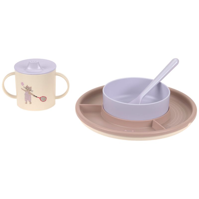 Set de plats à empiler et à grignoter Tiny Team Chat Lässig Produit 1