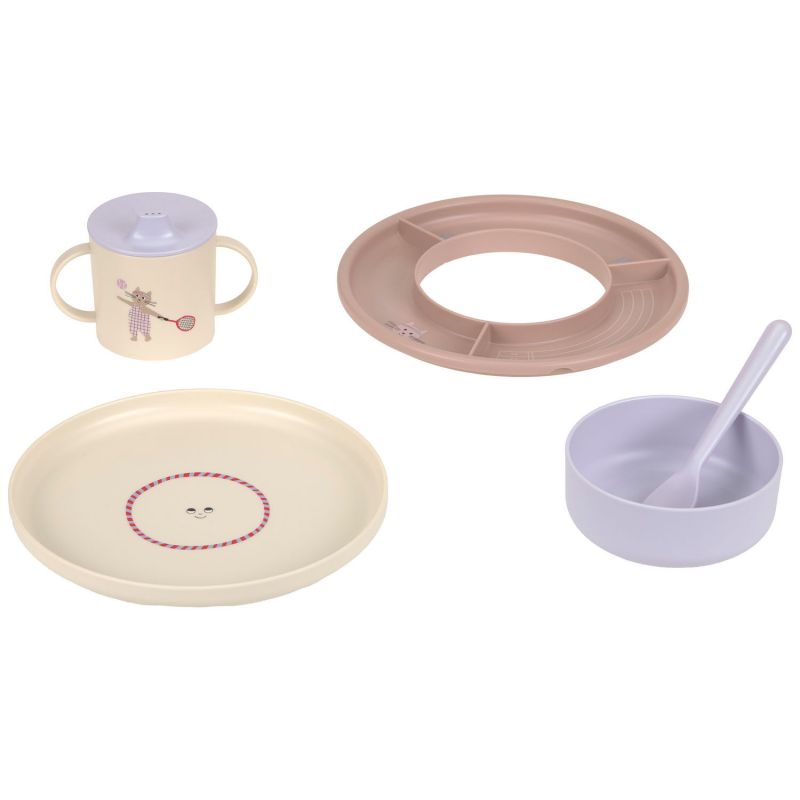 Set de plats à empiler et à grignoter Tiny Team Chat Lässig Produit 4