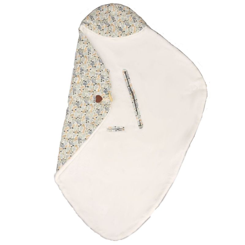 Couverture nomade Promenons-nous Sauthon Produit ouvert 2