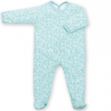 Pyjama léger jersey Lizie lagoon (3-6 mois : 60 à 67 cm)  par Bemini