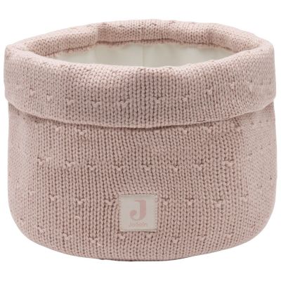 Panier de rangement Sprinkle Knit Silk Rose (14 x 18 cm)