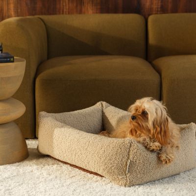 Lit douillet pour animaux M Biscuit