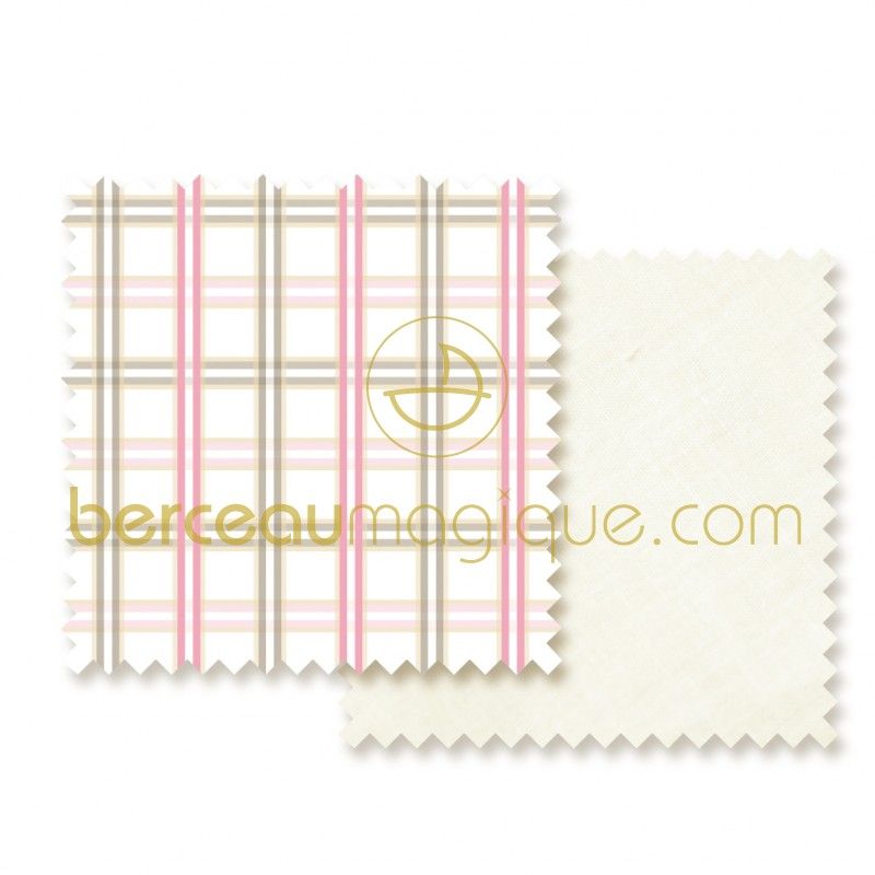 Drap housse Oscarine et Léontine (60 x 120 cm) Noukie's