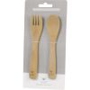 Lot de 2 couverts en Bamboo  par BAMBAM