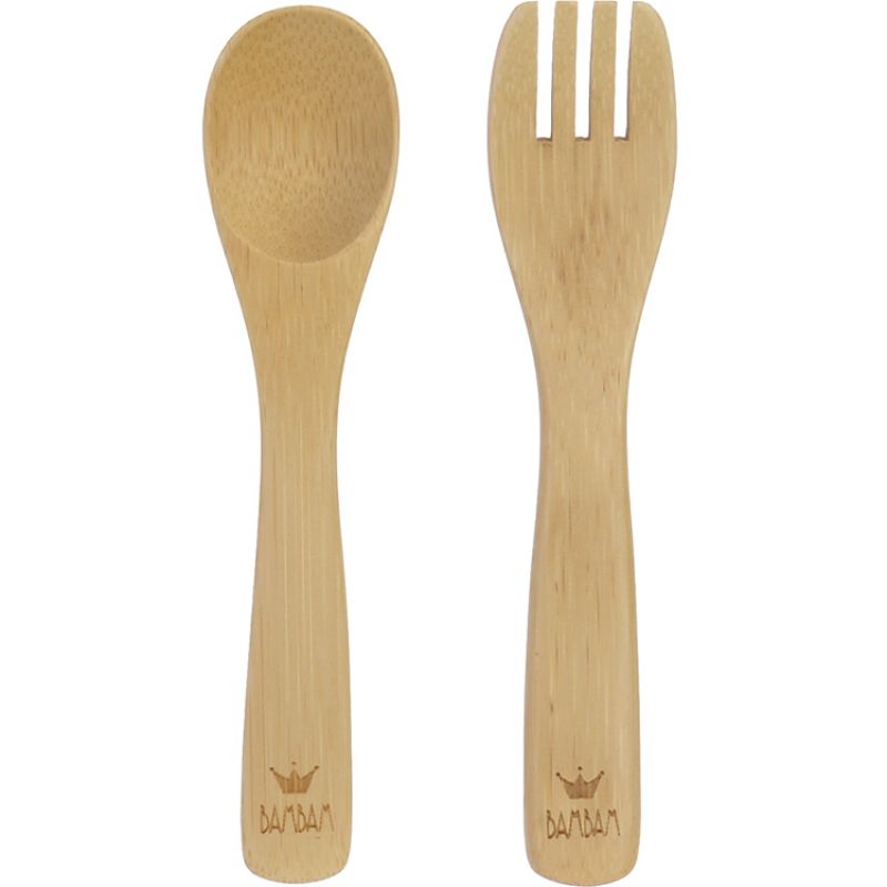Lot de 2 couverts en Bamboo BAMBAM