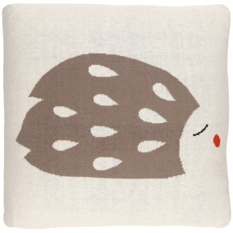 Coussin carré hérisson réversible (35 x 35 cm) AFKliving