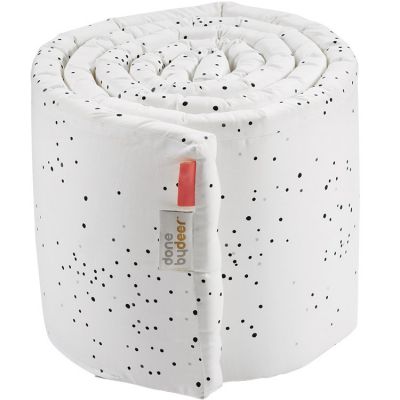 Tour de lit Dreamy Dots blanc (pour lits 60 x 120 et 70 x 140 cm) Done by Deer