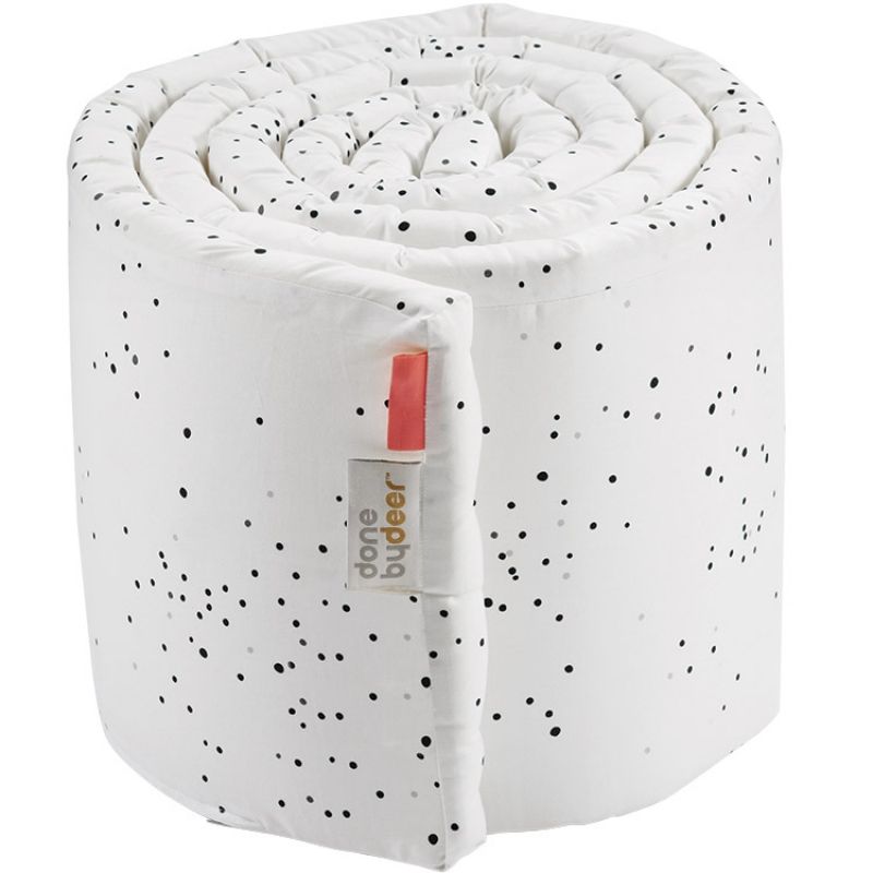 Tour de lit Dreamy Dots blanc (pour lits 60 x 120 et 70 x 140 cm) Done by Deer