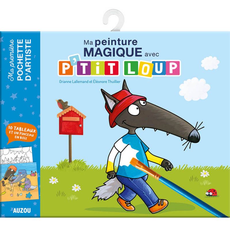 Ma peinture magique avec P'tit Loup Auzou Editions