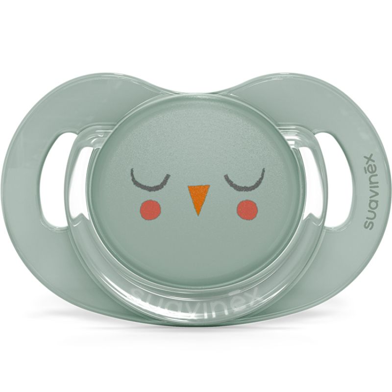 Sucette symétrique SXPro Bonhomia vert d'eau (6-18 mois) Suavinex