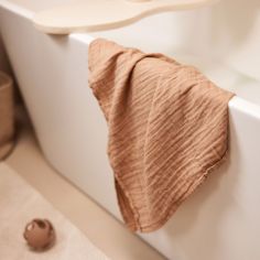 Lot de 4 langes en coton Biscuit-Ivory (70 x 70 cm)