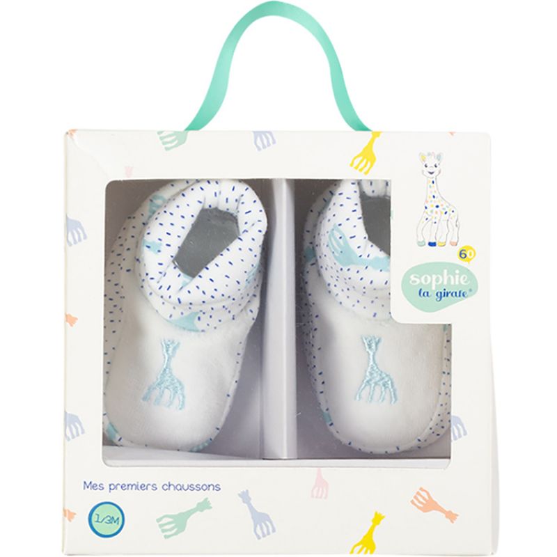 Chaussons bleus édition limitée Sophie la girafe (0-1 mois) Trois Kilos Sept Produit 2