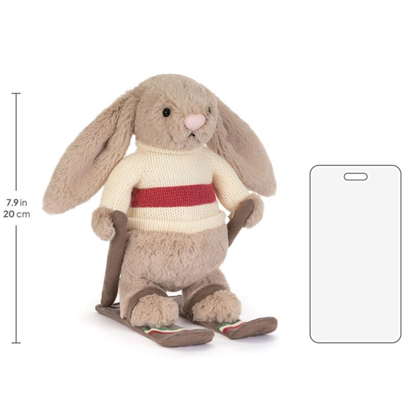 Peluche Bashful Lapin Gold Medal Ski (20 cm) Jellycat Produit 6